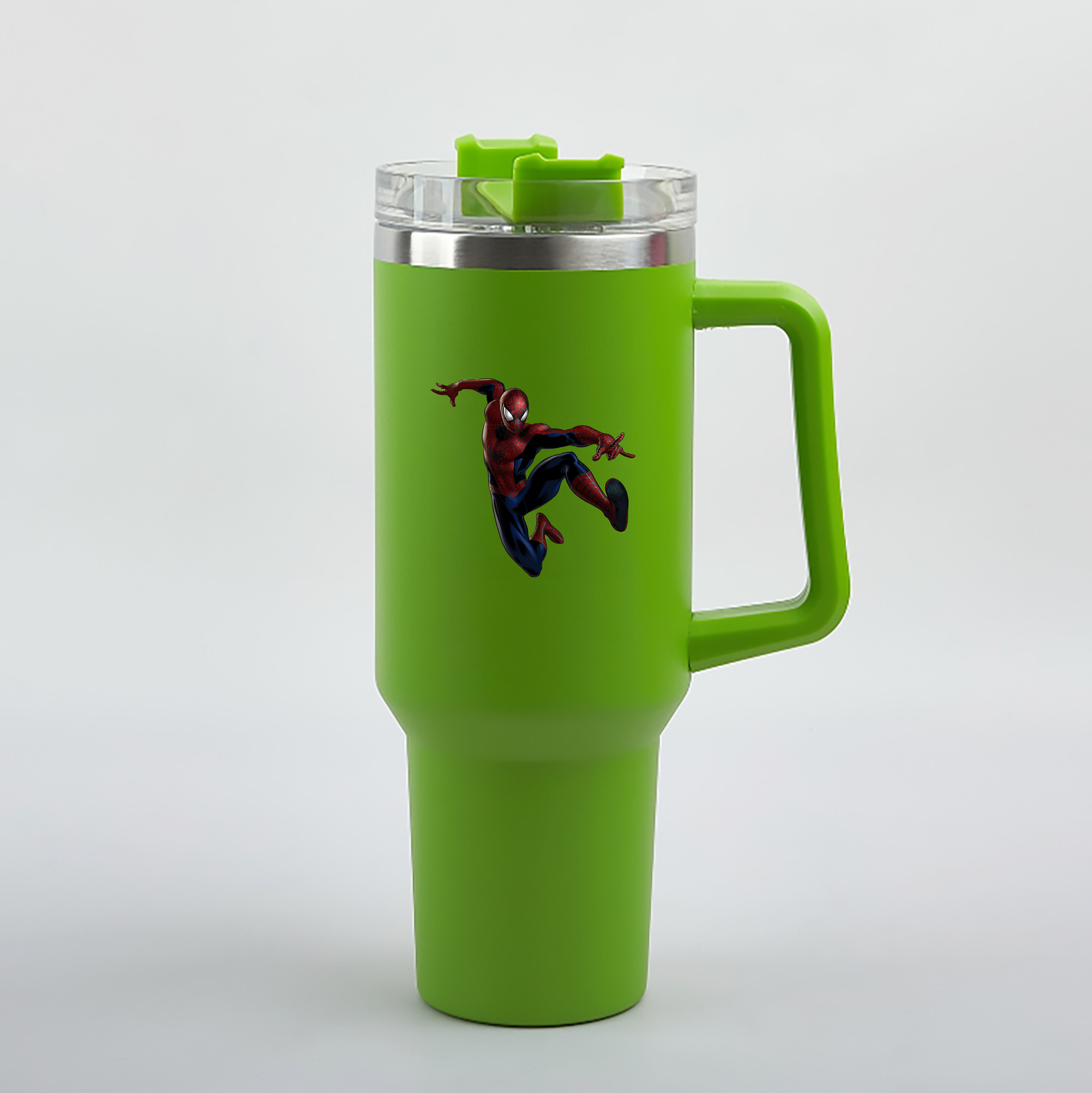 （画像用） Spider Man スパイダーマン 1200mL車用タンブラー（カラープリント）